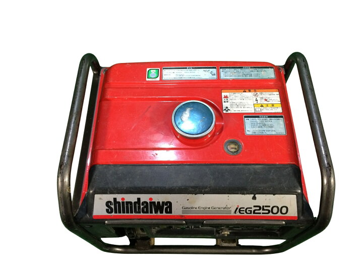 楽天市場】☆中古品☆SHINDAIWA 新ダイワ インバータ発電機 IEG2500 