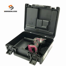 ☆中古品☆HiKOKI ハイコーキ 14.4V コードレスインパクトドライバー WH14DDL2 赤 本体＋ケース付 充電式 バッテリー式 旧日立工機132744
