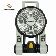 ☆中古品☆makita マキタ 14.4V/18V 充電式ファン CF201D 白/ホワイト 本体のみ コードレス 送風機 扇風…