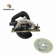 ☆中古品☆makita マキタ 18V 165mm 充電式マルノコ HS631DZSB 電動工具 切断機 木工135886
