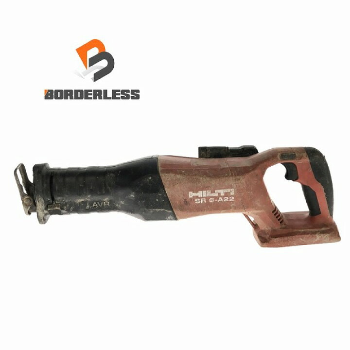楽天市場】☆中古品☆HILTI ヒルティ 22V 充電式レシプロソー SR6-A22 