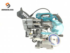 ☆比較的綺麗です☆ makita マキタ 40Vmax 165mm 充電式スライドマルノコ LS001G 青/ブルー 本体のみ 切断機 木工 大工道具