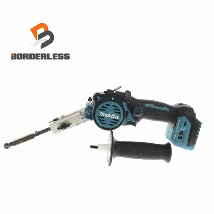 楽天市場】☆中古品☆makita マキタ 18V 9mm 充電式ベルトサンダ 