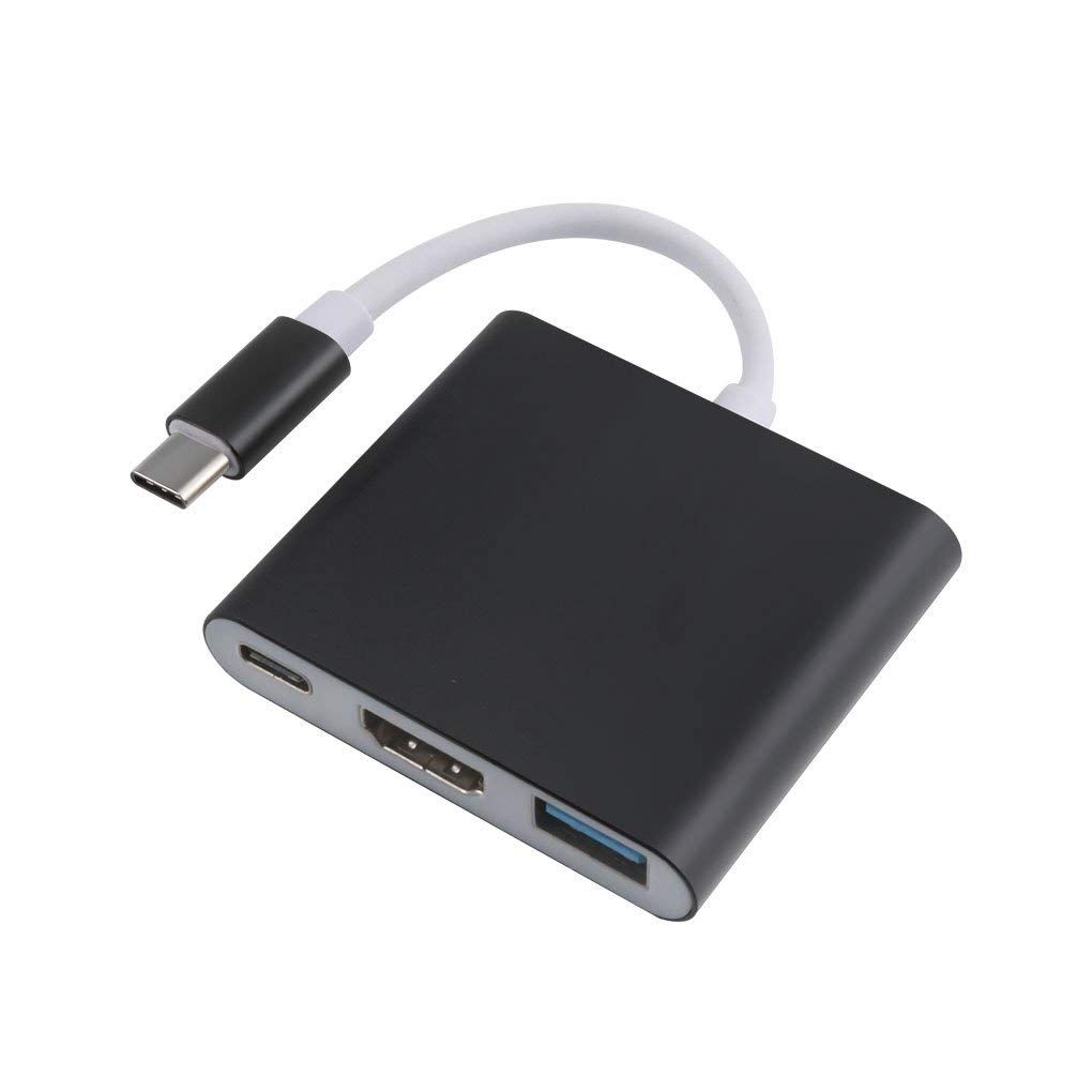 送料無料 type-C 超安い HDMI USBC タイプC typeC 4K iPad Air 4対応 USBType-c to 2020対応 M1 3-in-1 予約販売品 HDMI変換アダプタ 黒 2019 2018 Dex Pro Galaxy MacBook