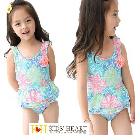 楽天市場 水着 女の子 花柄 ワンピースの通販