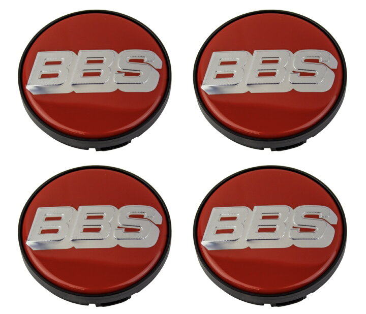 楽天市場】BBS純正 ホイール センターキャップ 4個セット レッド 直径 