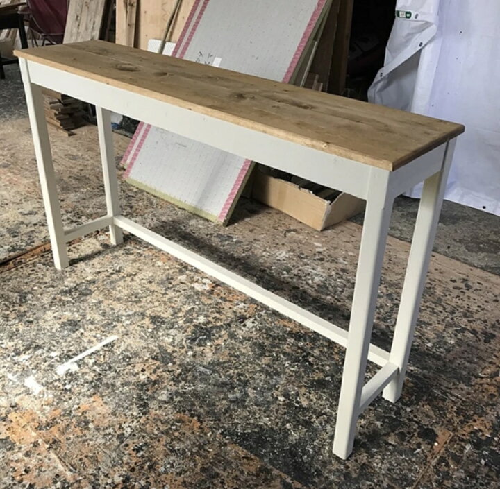 楽天市場】天然木 カウンター テーブル 机 完成品(組み立て無し 