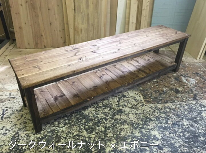 楽天市場】天然木 ハンドメイド テレビボード TVボード 完成品  