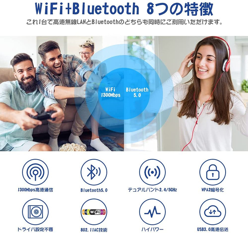 楽天市場】無線LAN 高速 子機 親機 WiFi 2in1 無線LAN 子機 Wi-Fi