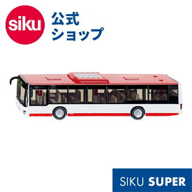 ＼期間限定 購入特典あり／siku MAN 路線バス SK3734 ジク ミニカー バス 赤白 1 50 車 室内遊び BorneLund SIKU SUPER ジク・スーパー ごっこ遊び おうち時間 子供 自動車 乗用車 乗り物 車 くるま あす楽対応 送料無料