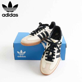 【7/15 0:00〜7/15 23:59までP5倍】adidas アディダス サンバ OG SAMBA ユニセックス 通年 天然皮革 ゴム底 クリームホワイト/コアブラック/サンドストラタ 23cm-28cm