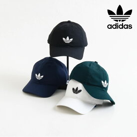 【7/15 0:00〜7/15 23:59までP5倍】adidas アディダス ADICOLOR CLASSIC TREFOIL BASEBALL CAP アディカラークラシックトレフォイルキャップ　ユニセックス　春夏　ロゴ　刺繍　ワンポイント　OSFZ　OSFX　調節可能