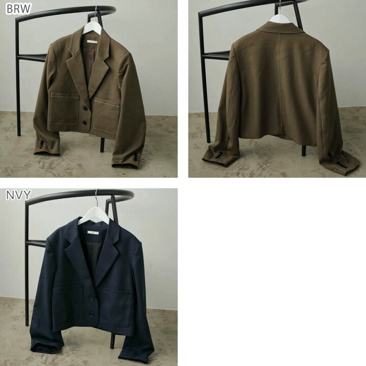 楽天市場】アンヌーク anuke ヘザーショートジャケット Heather Short 