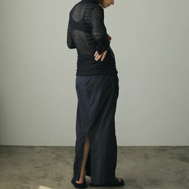 楽天市場】anuke Mix Knit Shirts アンヌーク ミックスニットシャツ