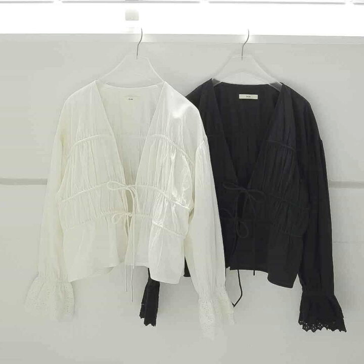 楽天市場】anuke アンヌーク ブイ ネック ブラウス Vneck Lace Blouse 