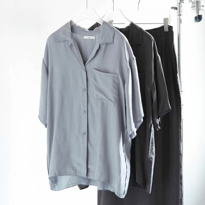 楽天市場】anuke アンヌーク オープンカラー メローシャツ Opencollar 