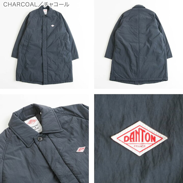 楽天市場】DANTON ダントン ナイロンタフタ ドルマンスリーブコート 