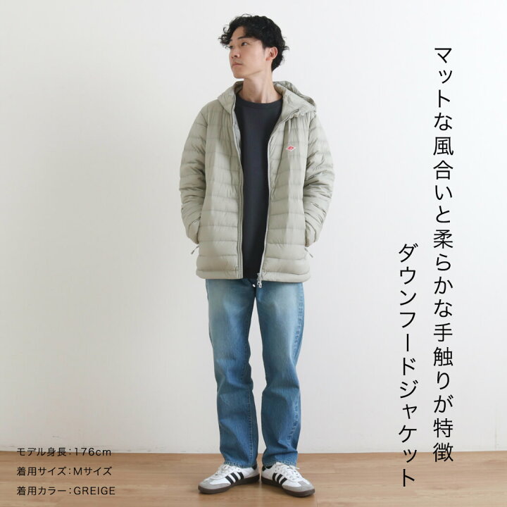 楽天市場】ダントン DANTON ミドルダウン フードジャケット 2024年 dt  