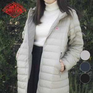 _g DANTON ~h_Et[hR[g MIDDLE DOWN HOODED COAT@2024N H~ dt-a0566nrp fB[X AE^[ ~h_E@R[g@t[h@