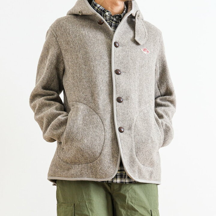 楽天市場 ダントン Dantonウールモッサフード付きシングルジャケットwool Mosser Single Hood Jacketjd 8455womメンズ アウター ジャケット Born Free E Shop