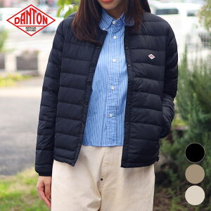 DANTON _g iC^t^ Ci[_EWPbg NYLON TAFFETA INNER DOWN JACKET fB[X iC OYSTER WHITE BLACK SAND BEIGE Si36j Mi38j AE^[ 2023N H~  y ҂ 