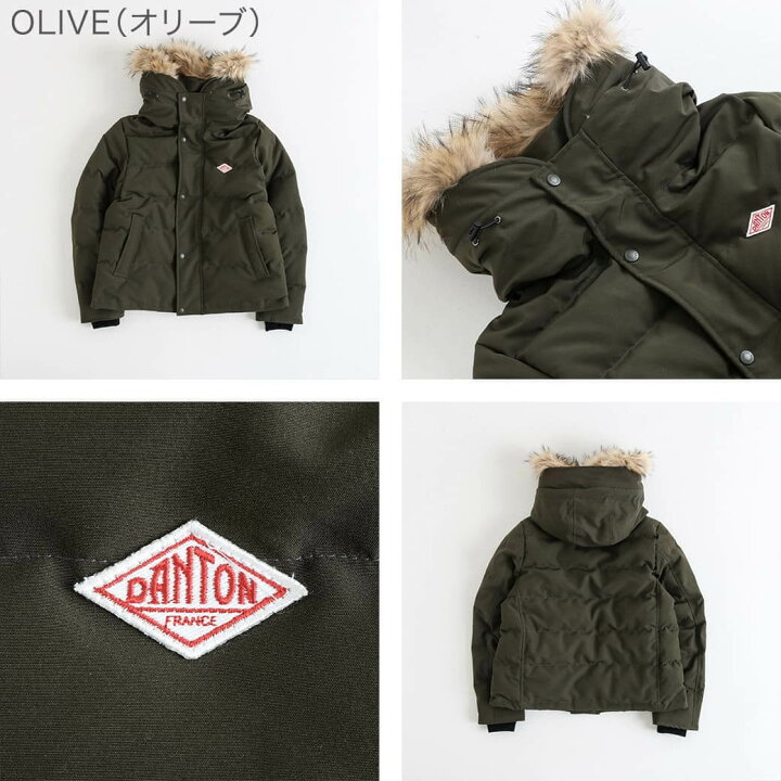 楽天市場】ダントン DANTON FAKE FAR HOODED DOWN JACKET 2024年 秋冬 