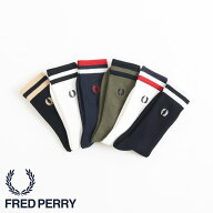 FRED PERRY フレッドペリー ティップスポーツソックス ユニセックス 靴下 綿 ナイロン ポリウレタン 23-2…