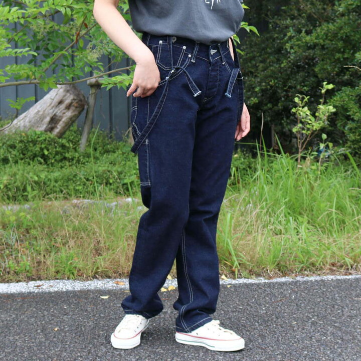 楽天市場】ジョンブル Johnbull サスペンダー ワーク パンツ メンズ 