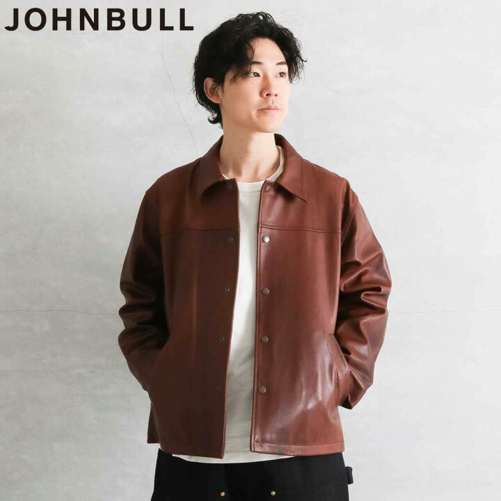 楽天市場】Johnbull ジョンブル レザー ブルゾン ジャケット メンズ 