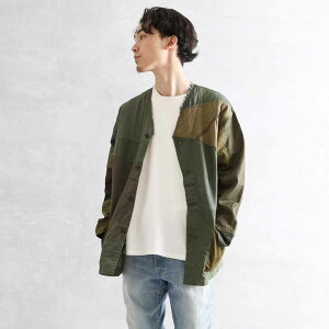 ���x�A �o�C �W�����u�� rebear by Johnbull �p�b�`���[�N�W���P�b�g Patchwork Jacket X2021 �����Y �A�E�^�[ �������� �{�[���t���[ BORN FREE