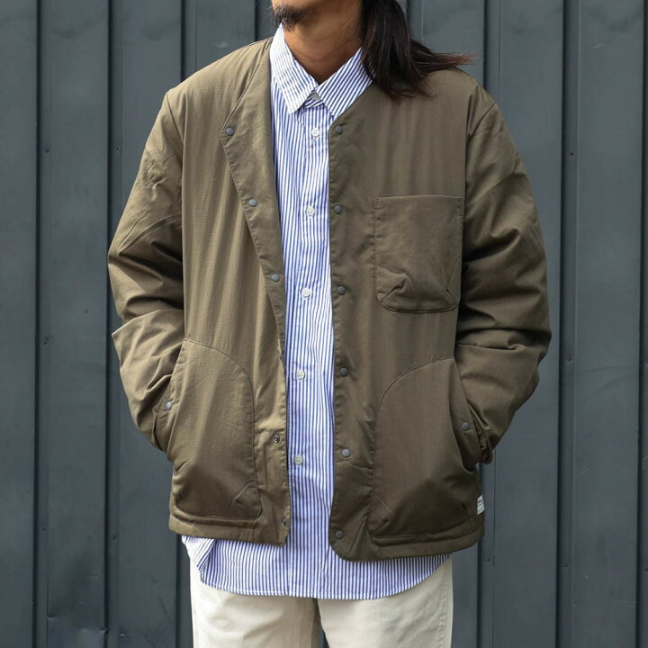 楽天市場】NANGA ナンガ HINOC RIPSTOP INNER DOWN CARDIGAN メンズ 