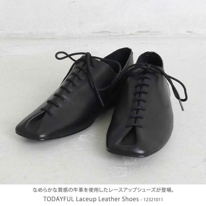 楽天市場】TODAYFUL トゥデイフル Laceup Leather Shoes レディース  