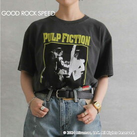 GOOD ROCK SPEED グッド ロック スピード PULP FICTION MIA VEGA TEE 映画 movie パルプ フィクション ピグメント レディース トップス Tシャツ 半袖 90年