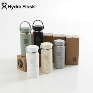 �y7/19 20�F00�`7/26 9�F59�܂�P10�{�zHydro Flask × BOENFREE �n�C�h���[�V���� 16oz���C�h�}�E�X 473ml HYDRATION�@16oz Wide Mouth ���j�Z�b�N�X �ʔN �X�e�����X �z���C�g �A�C�{���[ ���C�g�O���[ �u���b�N �Z