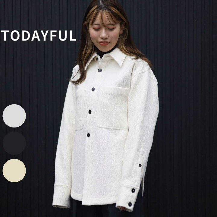 楽天市場】【20％OFF】TODAYFUL トゥデイフル Heavy Wool Jacket 