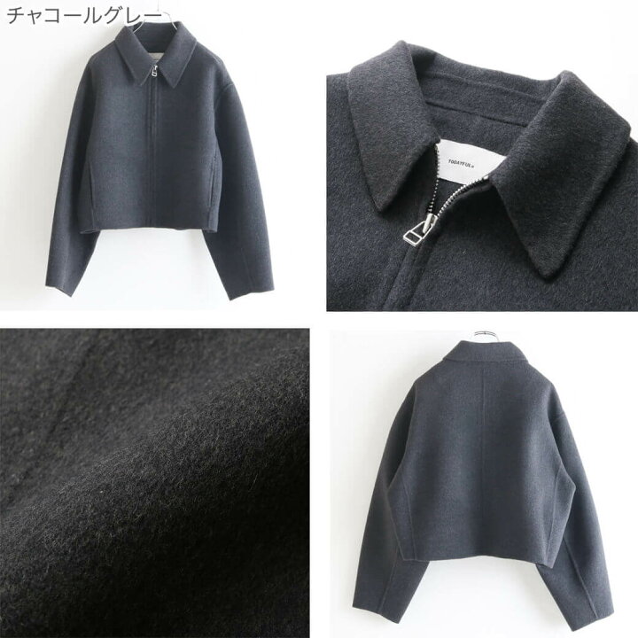 楽天市場】TODAYFUL トゥデイフル Wool Zip Blouson アウター  