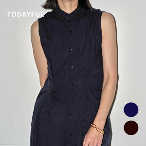 TODAYFUL �g�D�f�C�t�� Linen Sleeveless Combinaison
