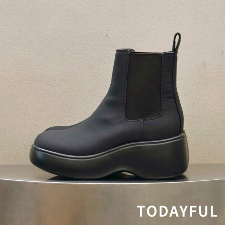 楽天市場】トゥデイフル TODAYFUL プラットフォームショートブーツ 