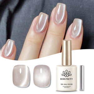 BORN PRETTY �W�F���l�C�� �}�O�l�b�g �o���F 15ml �W�F�� �L���b�c�A�C�W�F�� �M�����N�V�[ �}�O�l�b�g�l�C�� ���� �W�F�� �L�� �W�F�� �����q���� �_�C�������h�W�F�� ���Εt�� ῂ��� �P��
