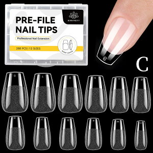 BORN PRETTY �l�C���`�b�v 288�� �l�C���`�b�v �V���[�g ���� �N���A�`�b�v ���R�ȃt�B�b�g�� ���� �t���J�o�[ ���K�p �Ɩ��p �i�V���[�g�I�o�[���j