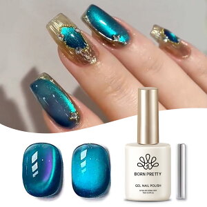 BORN PRETTY �}�O�l�b�g�l�C�� �W�F���l�C�� �L���b�c�A�C�W�F�� �K���X�� �P�F 15ml ���Εt�� �|���b�V���^�C�v UV-LED�Ή�