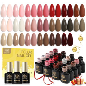 BORN PRETTY 23�F �W�F���l�C�� �}�H�~�p �W�F���|���b�V���Z�b�g�u���E�� �o�[�K���f�B ���b�h �k�[�h �s���N �J���[ �x�[�X�W�F�� �O���b�V�[&�}�b�g�g�b�v�R�[�g�t�� �W�F���|���b�V���L��