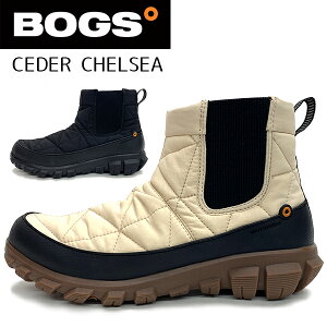 BOGS ボグス レディース ショート ブーツ スノーシューズ スノーブーツ ウインターシューズ ウインターブーツ ユニセックス 冬 靴 防水 防滑 防寒 セダーチェルシー CEDER CHELSEA 79160 BOS