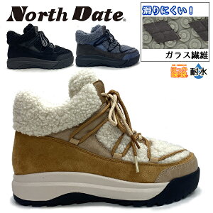 ノースデイト レディース ブーツ 冬 靴 スノーシューズ スノーブーツ ウインターシューズ ダウンブーツ ウインターブーツ ガラス繊維 耐水 防水 防滑 防寒 ノースデート North Date KH6002 北海道