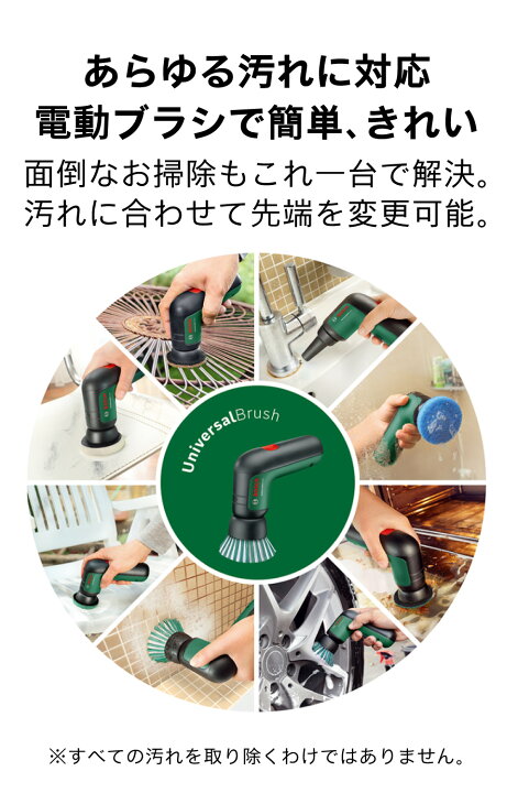 楽天市場】【公式ストア】3.6VコードレスクリーニングブラシBRUSH 