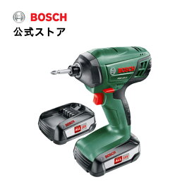 【公式ストア】ボッシュ (Bosch) 18Vバッテリーインパクトドライバー(1.5Ahバッテリー2個付き) IPD218