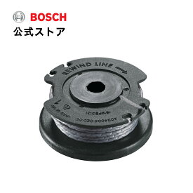 【公式ストア】ボッシュ(Bosch) コードレス草刈機（EGC218/EGC18-26/EGC26/EGC226）用ナイロンコード付セミオートスプール4m F016800569