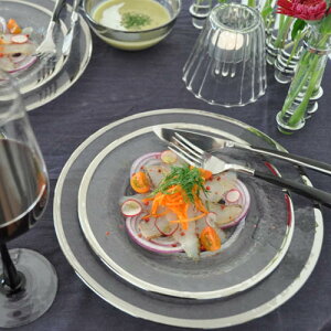 yԌP10{Iz OXe[uEFA I[{ v[g 280 GLASS TABLEWARE OBO PLATE 280 a515-302-280  DL1 DULTON _g H M M KX v[g KXv[g ێM M T_ pX^