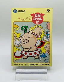 【新品未開封】 ファミコンソフト (FC) 落っことしパズルとんじゃん!