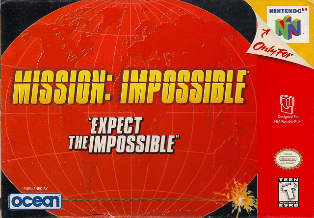 メール便可能 激安卸販売新品 中古 N64 北米版 『4年保証』 EXPECT THEIMPOSSIBLE MISSION: IMPOSSIBLE
